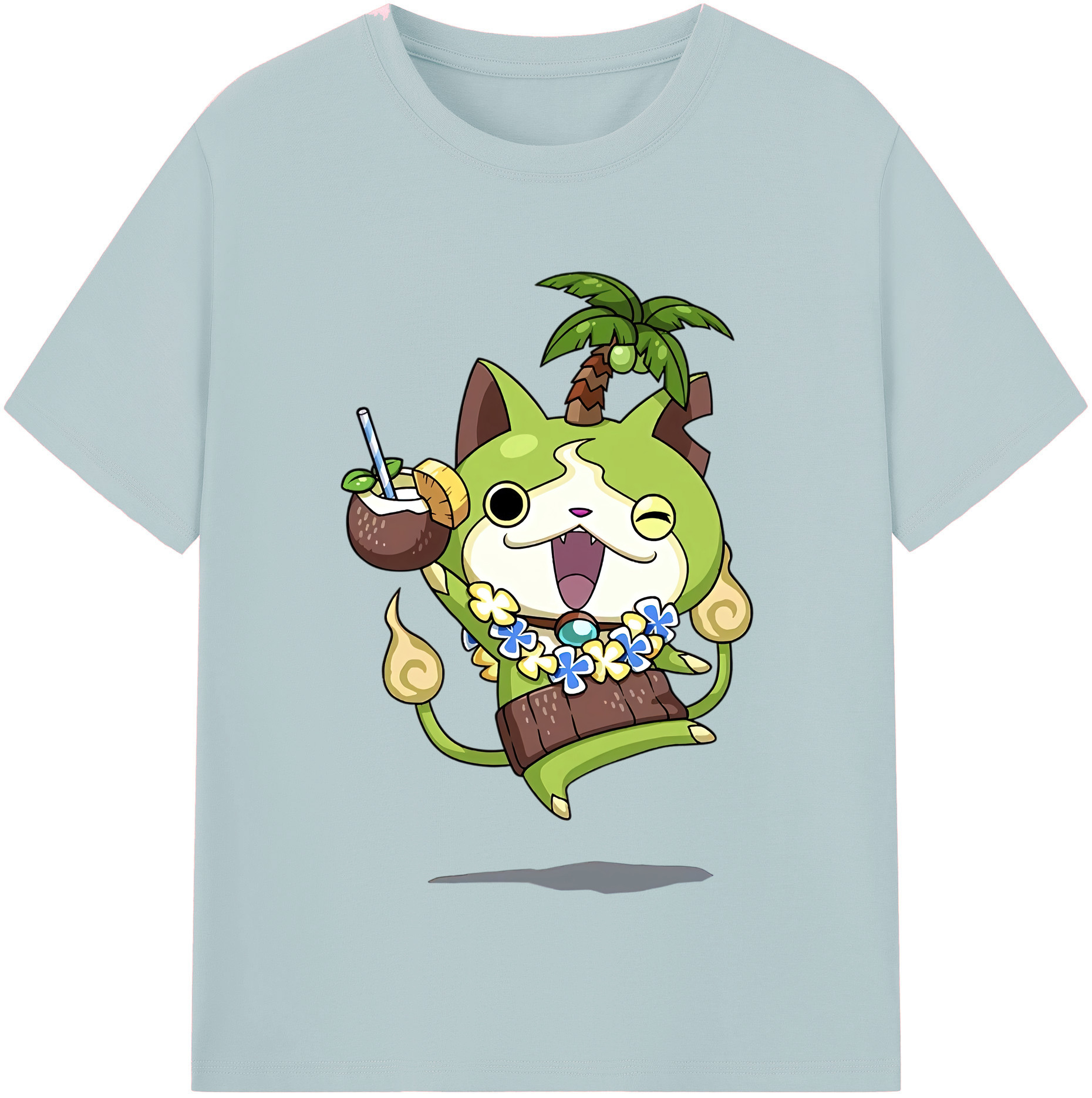 （画像用） 妖怪ウォッチ Yo-kai Watch 綿100％半袖Tシャツ（フロントプリント）
